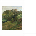 Lichtenberg Castle in Odenwald, 1900 by Heinrich Wilhelm Truebner