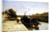 The Seine at Pont Marie, Paris, 1851 by Johan-Barthold Jongkind