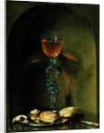 Still Life with Bread and Wine Glass by Isaac Luttichuys