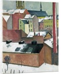 The Church of St Mary in Bonn in Snow, 1911 by August Macke