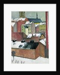 The Church of St Mary in Bonn in Snow, 1911 by August Macke