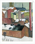 The Church of St Mary in Bonn in Snow, 1911 by August Macke