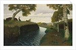 Canal in Moorland, 1903 by Otto Modersohn