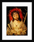 Christ as the Man of Sorrows by Jan Mostaert