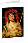 Christ as the Man of Sorrows by Jan Mostaert