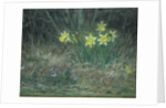 Narcissi and Violets, c.1867 by Jean-Francois Millet