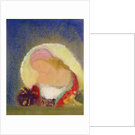 Profile of a Girl with Flowers, c.1900 by Odilon Redon