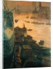 Hamburg Harbour by the Emperor's Quay, 1911 by Carlos Grethe