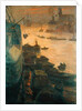 Hamburg Harbour by the Emperor's Quay, 1911 by Carlos Grethe