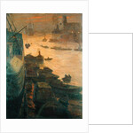 Hamburg Harbour by the Emperor's Quay, 1911 by Carlos Grethe