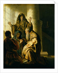 Simeon and Hannah in the Temple, c.1627 by Rembrandt Harmensz. van Rijn