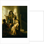 Simeon and Hannah in the Temple, c.1627 by Rembrandt Harmensz. van Rijn