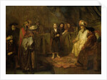 The Twelve Year Old Jesus in front of the Scribes, c.1655 by Rembrandt Harmensz. van Rijn
