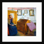 Farmhouse Interior on Sunday, 1895 by Jean Paul Kayser