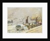 Hamburg Port in Winter, 1909 by Jean Paul Kayser