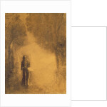 The Walker, Study for 'The walking Buddha'), 1890-95 by Odilon Redon