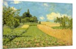 The Cornfield by Alfred Sisley