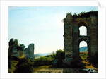 Ruin near Rome, c.1796 by Johann Martin von Rohden