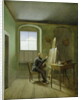 Caspar David Friedrich in his studio, 1811 by Georg Friedrich Kersting