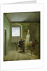 Caspar David Friedrich in his studio, 1811 by Georg Friedrich Kersting