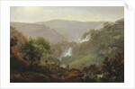 Waterfall near Tivoli, c.1808 by Johann Martin von Rohden