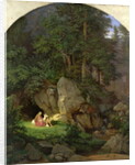 Genoveva in the Wood Clearing, 1839-41 by Ludwig Adrian Richter