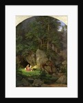 Genoveva in the Wood Clearing, 1839-41 by Ludwig Adrian Richter