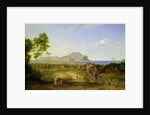 View over Palermo, 1828 by Carl Rottmann