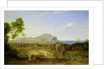 View over Palermo, 1828 by Carl Rottmann