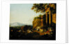 Landscape with a ruin, 1670 by Johann Heinrich Roos