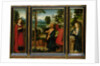 Triptych with St. Jerome, St. Catherine and Mary Magdalene by Adriaen Isenbrandt or Isenbrant