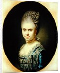 Portrait of Dorothea Maria Lienau, 1772 by Jens Juel