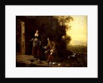 Hunter's Rest by Jan II Vermeer van Haarlem