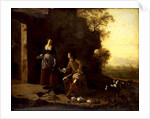 Hunter's Rest by Jan II Vermeer van Haarlem