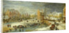 Village in Winter by Joos or Josse de The Younger Momper
