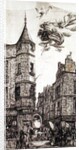 Tourelle, Rue de L'Ecole de Medecine, 22, 1861 by Charles Meryon