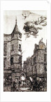Tourelle, Rue de L'Ecole de Medecine, 22, 1861 by Charles Meryon