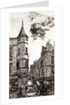 Tourelle, Rue de L'Ecole de Medecine, 22, 1861 by Charles Meryon