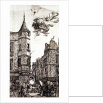 Tourelle, Rue de L'Ecole de Medecine, 22, 1861 by Charles Meryon