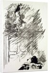 Illustration for 'The Raven', by Edgar Allen Poe, 1875 by Edouard Manet