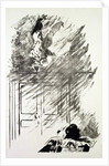 Illustration for 'The Raven', by Edgar Allen Poe, 1875 by Edouard Manet