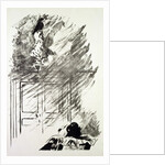 Illustration for 'The Raven', by Edgar Allen Poe, 1875 by Edouard Manet