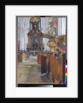 Interior of St. Michaelis in Hamburg, 1890 by Gotthardt Johann Kuehl