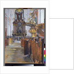 Interior of St. Michaelis in Hamburg, 1890 by Gotthardt Johann Kuehl