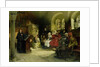 Luther Preaches using his Bible Translation while Imprisoned at Wartburg, 1882 by Hugo Vogel