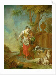 Shepherd and Shepherdess by Januarius Zick