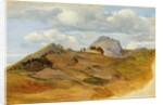 View of Civitella, 1822 by Heinrich Reinhold
