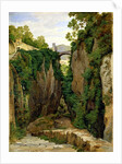 Rocky Ravine at Sorrento, 1823 by Heinrich Reinhold