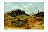 Landscape at Civitella, 1822 by Heinrich Reinhold