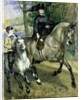 Horsewoman in the Bois de Boulogne, 1873 by Pierre Auguste Renoir